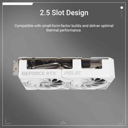 ASUS DUAL | GEFORCE RTX 5060 8GB | WHITE EDITION