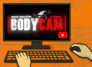 Gameplay Presentation section showing Bodycam realistic FPS PC game on YouTube video cover art