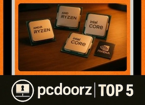 PCDOORZ TOP 5 CPUs