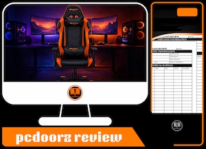 REVIEW CANYON DEIMOS GC4 GAMING CHAIR PCDOORZ COVER
