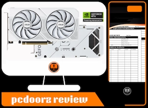 REVIEW ASUS DUAL GEFORCE RTX 5060TI 16 GB WHITE graphic card