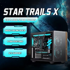 HESTART ORBIT | X WATTER COOLING GAMING CASE 