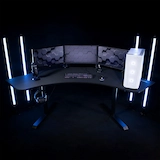 AROZZI | ARENA ANGELO GUNMETAL GAMING DESK
