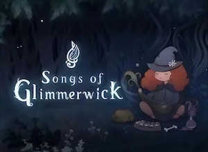PREVIEW SONGS OF GLIMMERWICK PC RPG GAME COVER PHOTO