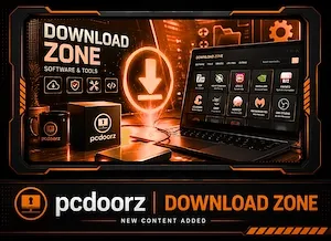 PCDOORZ DOWNLOAD ZONE COVER PHOTO