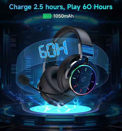 AOC | 2.4GHZ WIRELESS GAMING HEADSET